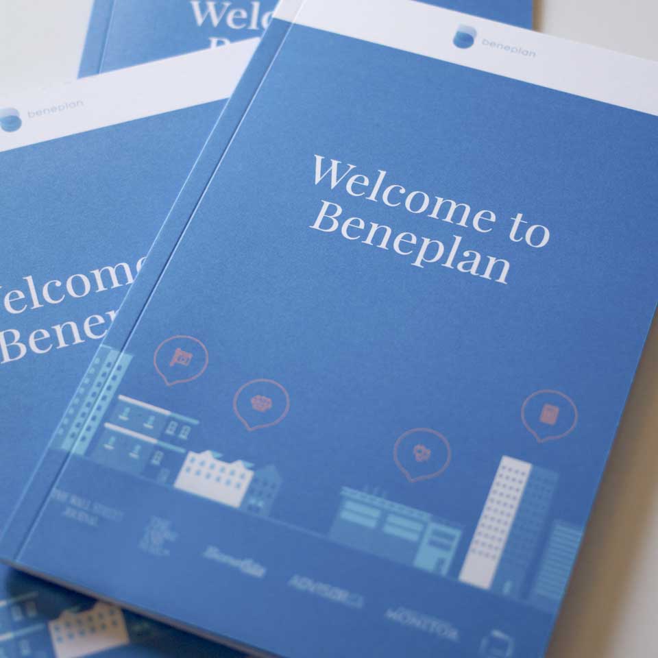 Beneplan Booklets Stacked