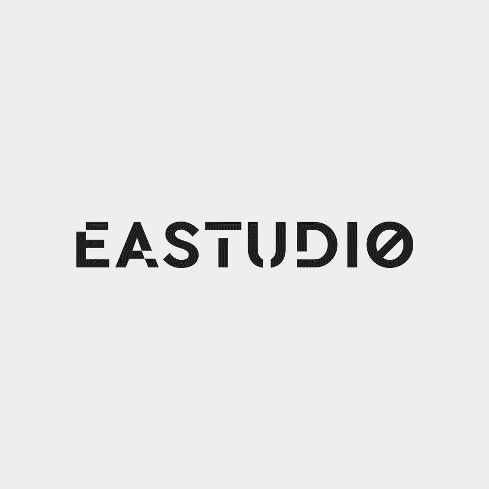 EAST Studio logo process and grid