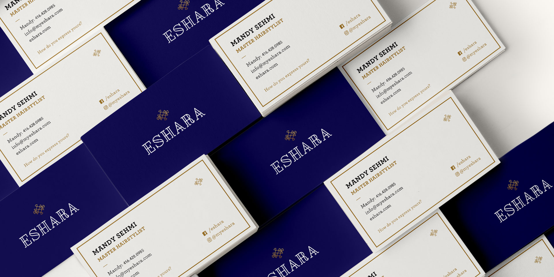 Eshara business cards
