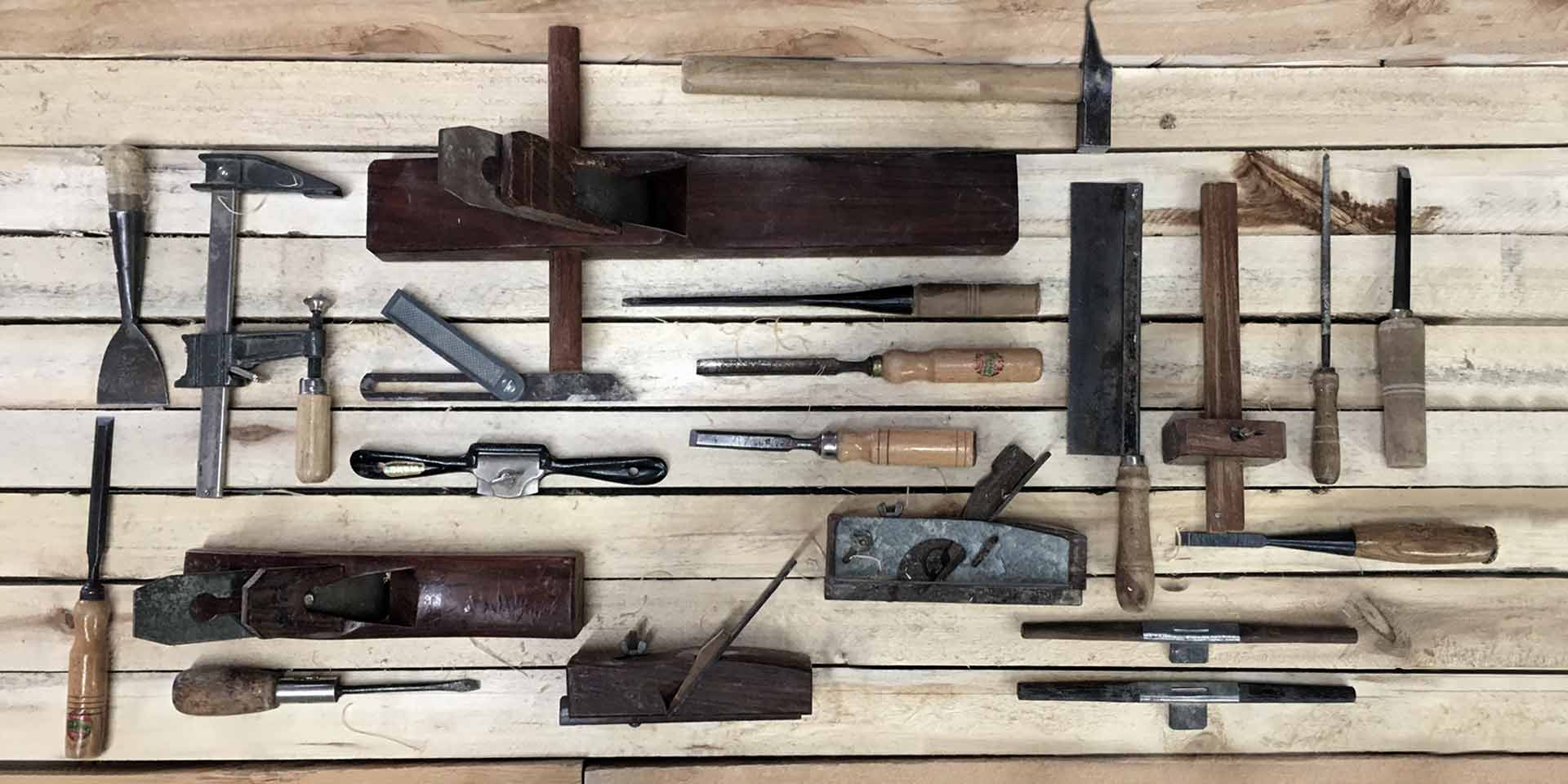 The Wood Workshop instagram post - tools