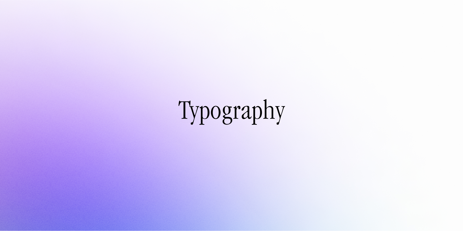 Title-Typography