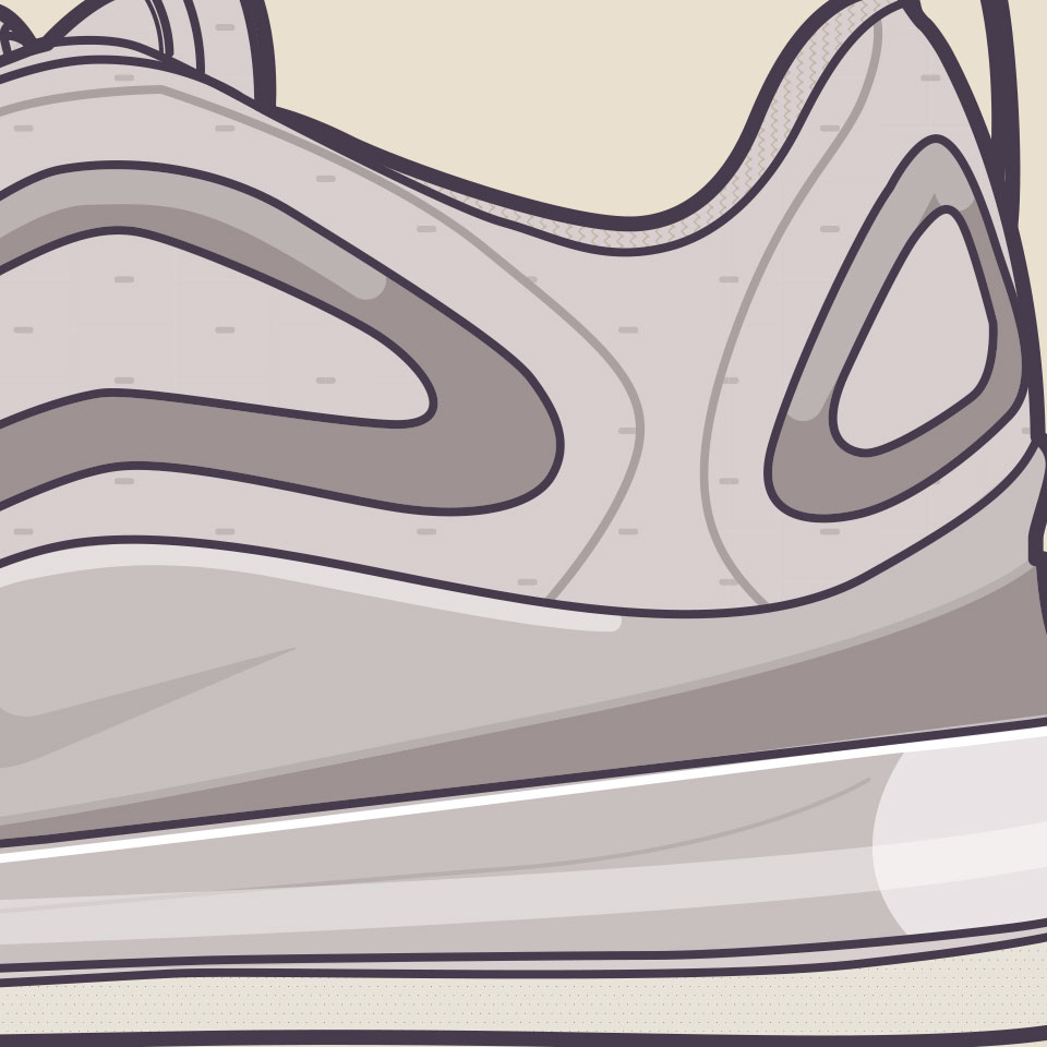 Nike Airmax 720 zoomed in